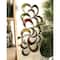 35" Multicolored Metal Contemporary Abstract Wall Decor